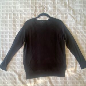 Zara Crew Neck Sweater Black Excellent Condition